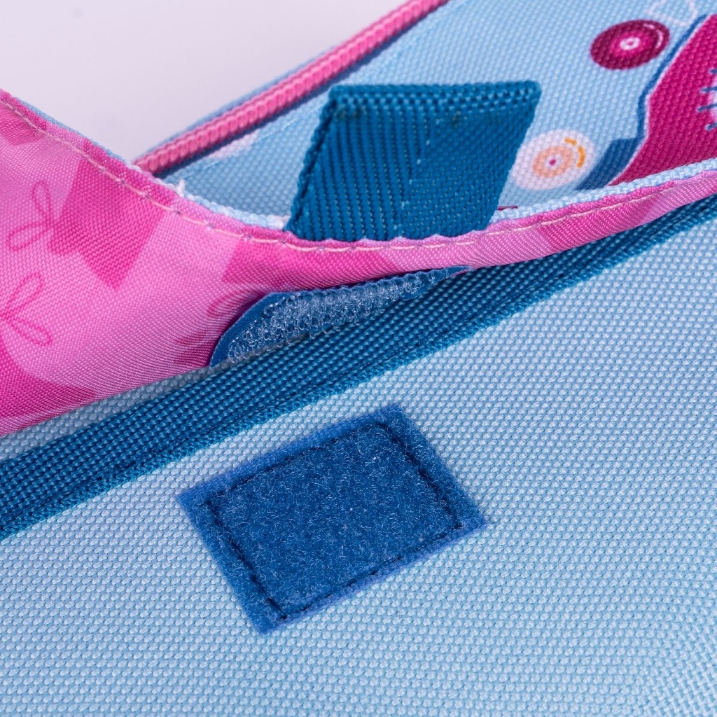 4-Zipper  Pencil Case Roller With Flap