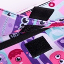 4-Zipper  Pencil Case Aliens With Flap
