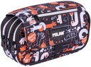4-Zipper  Pencil Case Fingers With Flap