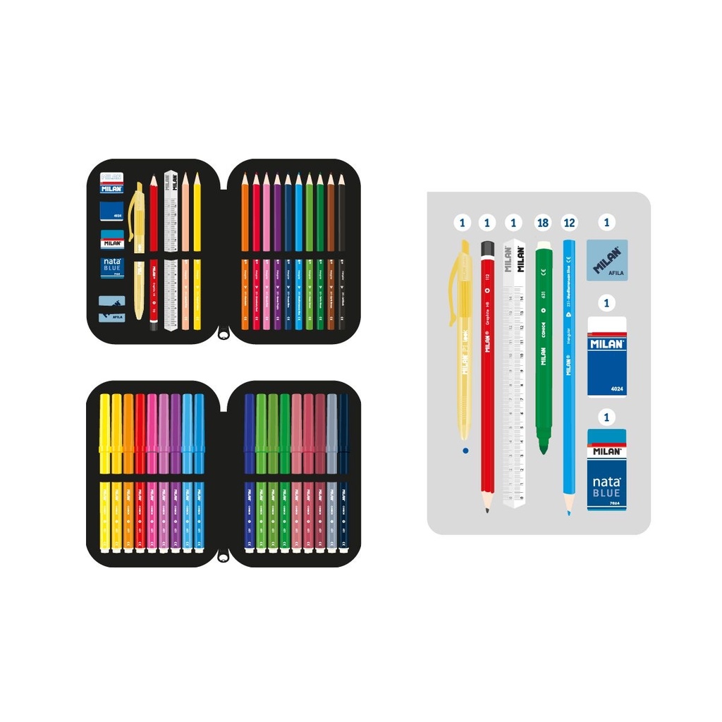 2-Decker Pencil Case Cont. Fingers