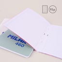 Notebook Stapled, A5 Lined Paper, 24SH Pink    460