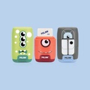 Eraser With Sharpener + 2 Eraser Aliens
