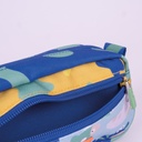 Pencil Case Squared 2 zipper  Blue Odyssey