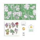 Stickers Notebook Green & Grow 