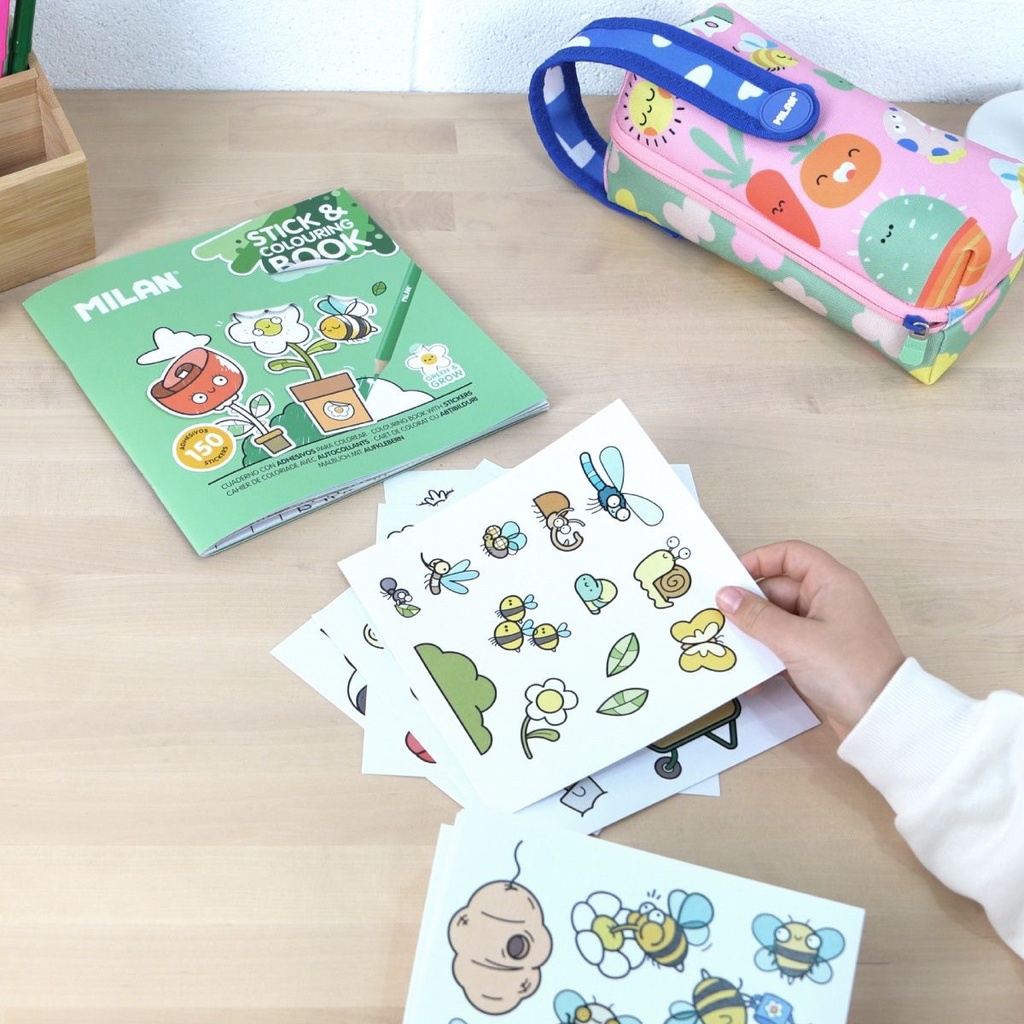 Stickers Notebook Green & Grow 