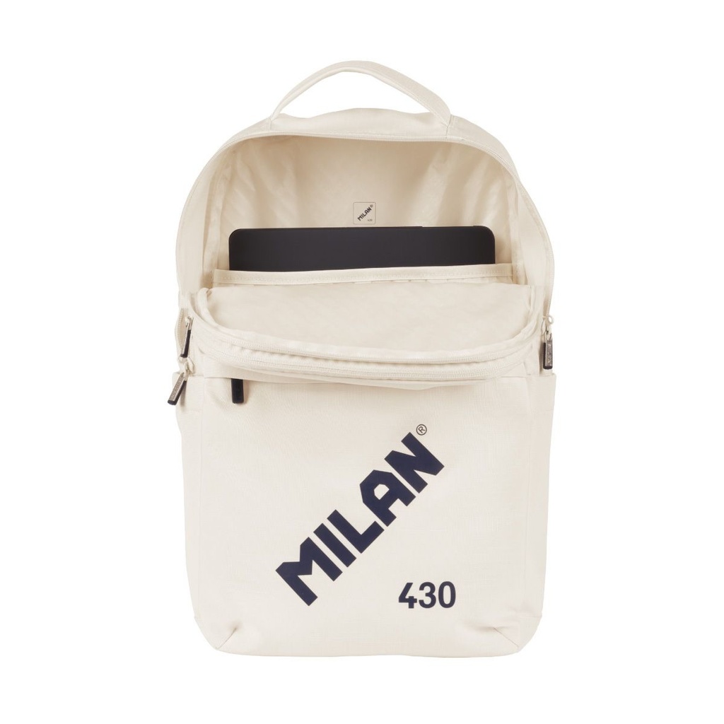 Backpack One Side, 1 Zipper 15L  Beige   430 - 1918