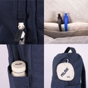 Backpack One Side, 1 Zipper 15L  Blue   430 - 1918