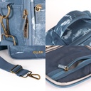 Lunch Bag, With 3 Lunch Box 3.5L, Isothermal Food  Lava Blue
