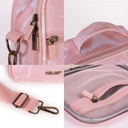 Lunch Bag, With 3 Lunch Box 3.5L, Isothermal Food  Lava Pink