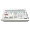 Calculator Desktop Ergonomic 12 Digits Casio White JE-12E-WE-W-DP