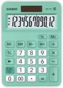 Calculator Basic Function Mini Desktop 12 Digits Green MX-12B-GN-W