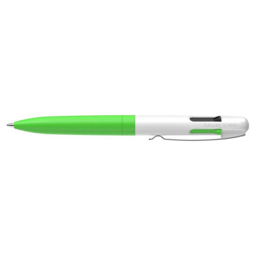 Ballpoint Pen Take 4 Neon Neon Green-White, Take 4 Refill M Black, Blue, N. Yellow, N. Green