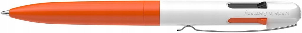 Ballpoint Pen Take 4 Neon Neon Orange-White, Take 4 Refill M Black, Blue, N. Yellow, N. Orange