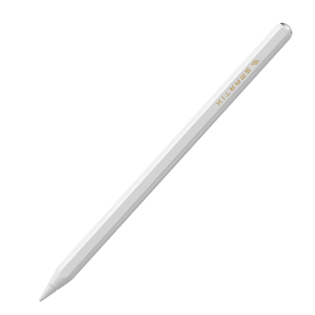 Smartix Ipad Pencil With Wireless Charging White Colour