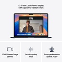 Apple MacBook Air 13-inch M4 chip with 10-core GPU , 16GB, 512GB SSD - Midnight 