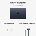 Apple 15-Inch Macbook Air M4 Chip with 10-Core CPU & 10-Core GPU/ 16GB/ 512GB SSD - SAU Midnight 
