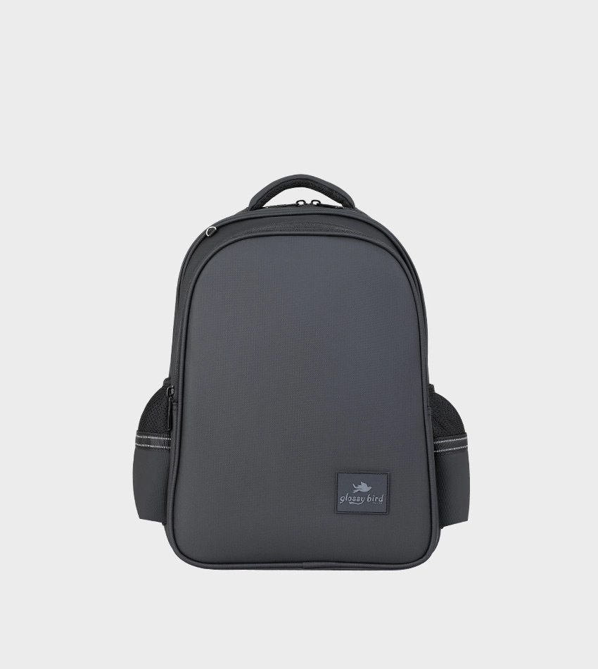 Trolly 3 Wheels Backpack Multi Comp Plain Color 17"" With P.Case