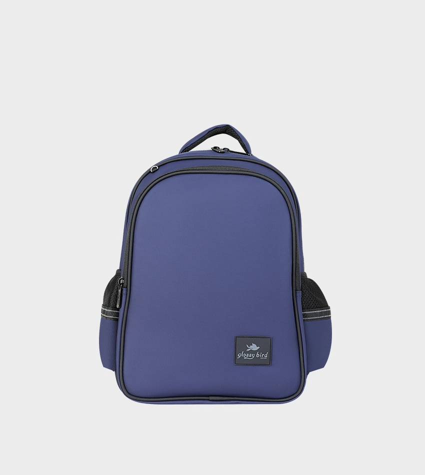 Trolly 3 Wheels Backpack Multi Comp Plain Color 17"" With P.Case
