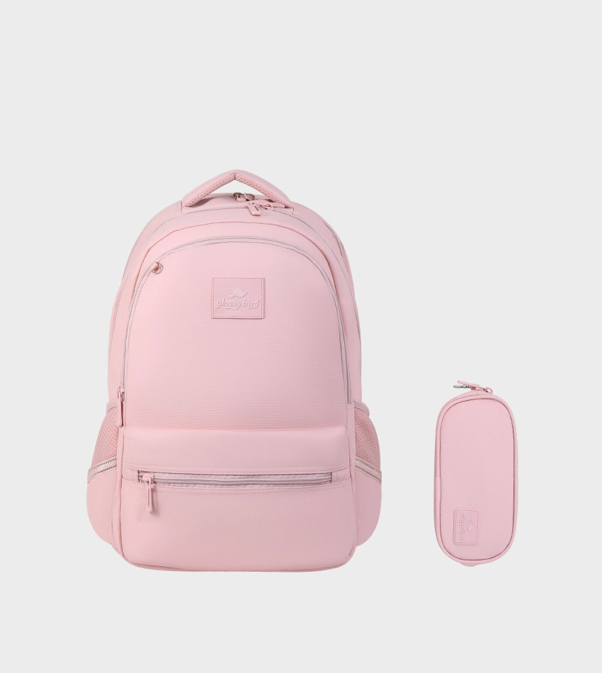  Backpack With Pencil Case Multi Comp Premium 19" - GB5515P