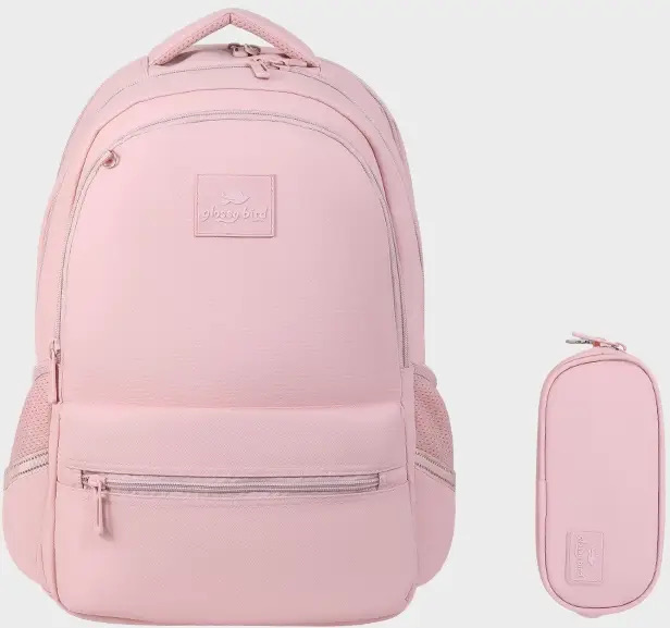  Backpack With Pencil Case Multi Comp Premium 19" - GB5515P