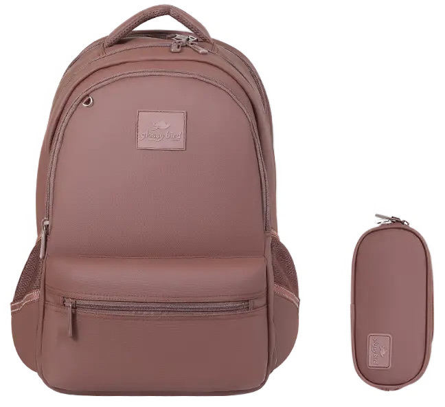  Backpack With Pencil Case Multi Comp Premium 19" - GB5515P