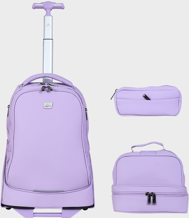 Trolly Backpack Large Wheels 18" With L.Bag, P.Case Set  - GB5525T