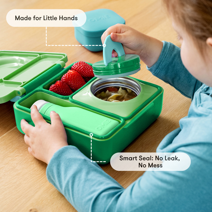 OmieBox - Thermos 250ml Apple Green