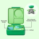 OmieBox - Thermos 250ml Apple Green