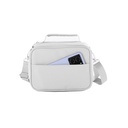 Prive Insulated Leather Lunch Bag Gray