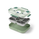 MB Wonder Kids Lunch Box Tray Green Bear 