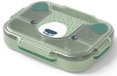 MB Wonder Kids Lunch Box Tray Green Bear 