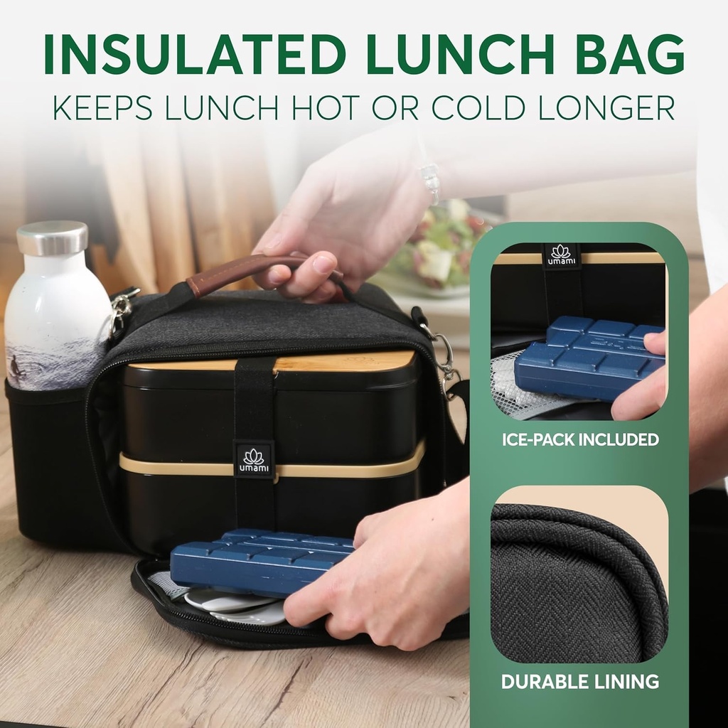 Insulated Lunch Bag  Navy Blue