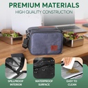 Insulated Lunch Bag  Navy Blue