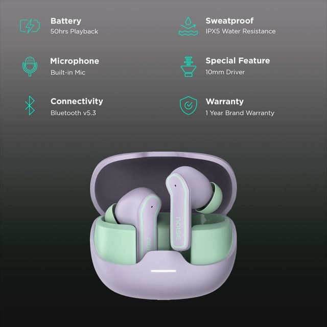 Noise Pop Buds Truly Wireless Bluetooth Earbuds 