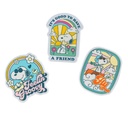 Snoopy Set Of 3 Patches