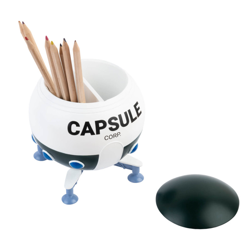 Dragon Ball Z Spaceship Capsule Corp Pen Holder
