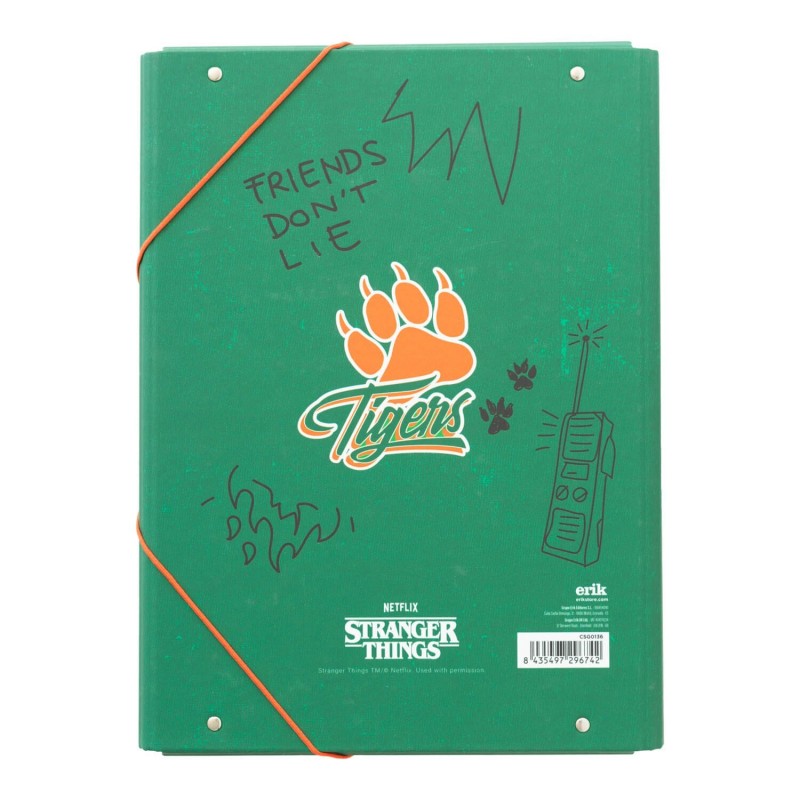 Stranger Things High School File Folder