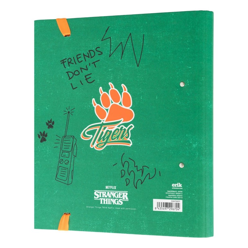 Stranger Things High School 2 Ring Binder
