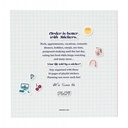 Stay Organized Stickers Book
