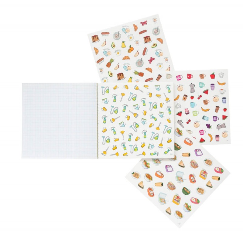 Stay Organized Stickers Book