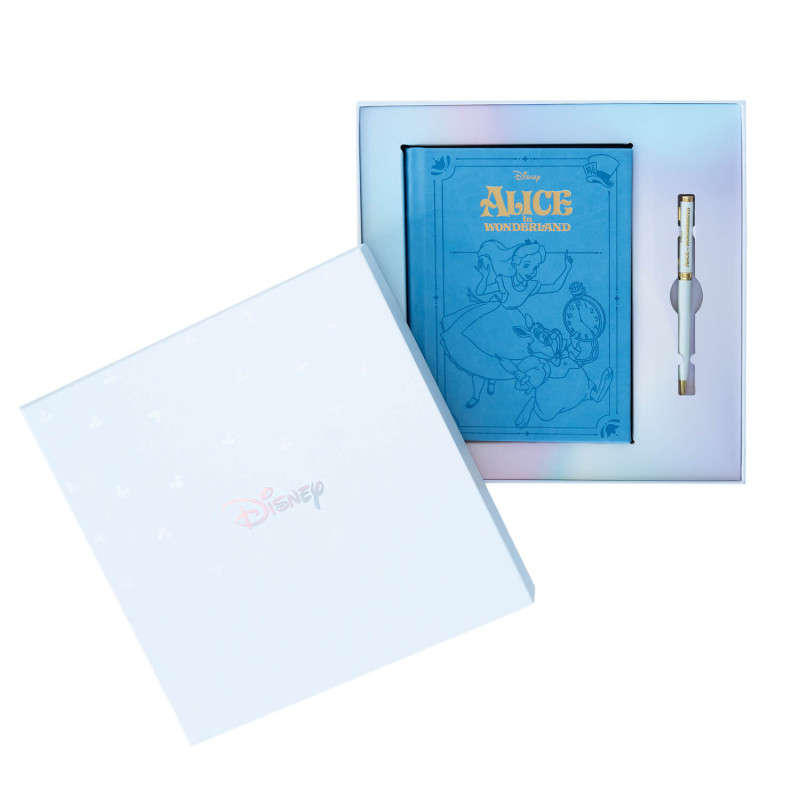 Disney Alice In Wonderland A5 Premium Notebook With Pen Set