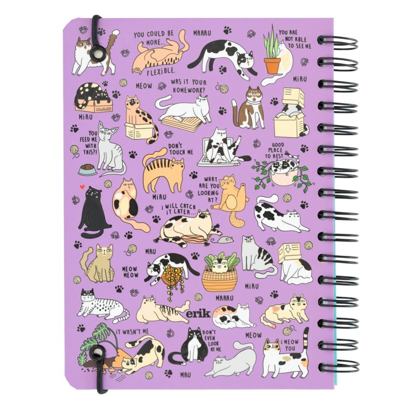 Meow Meow Hardcover A5 Notebook