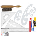 Drafting Set - Student Set of 6
