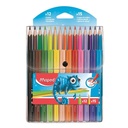 Pulse Combo Pack 15Colpencils+12 Felttip