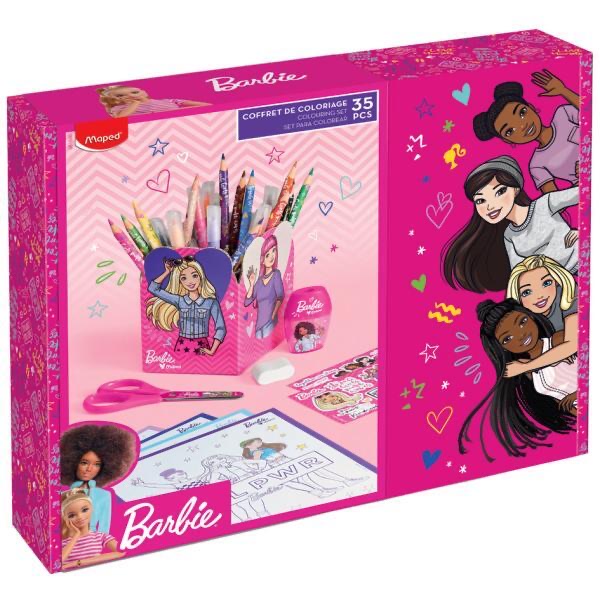 Gift Box Barbie Collection = 35 Pcs