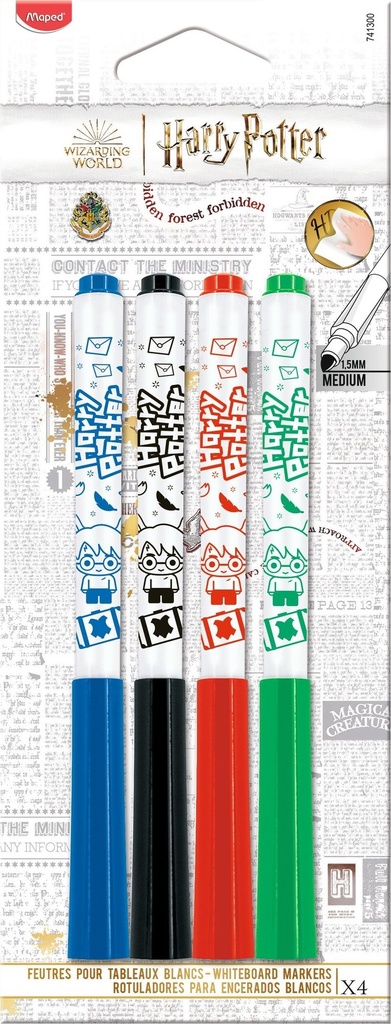 White Board Markers Harrypotter Bls=4Pcs