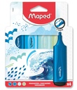 Highlighter Fluopeps Ocean Pac=4Col