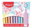 Highlighter Fluopeps Pastel Pac=10Col
