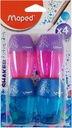 Sharpener 1Hole Shaker Bls=4Pcs