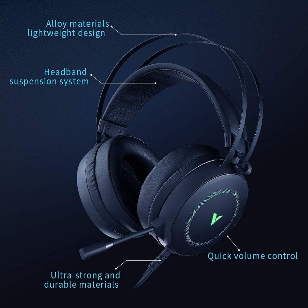 Rapoo VH160 Virtual 7.1 Channels Gaming Headset Black